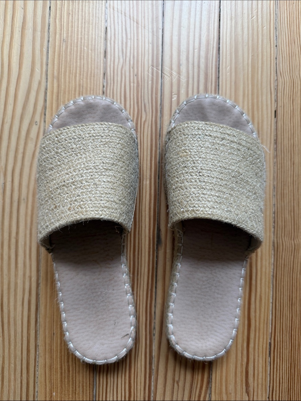 Neutral Straw Del Mar Platform Sandals - Women